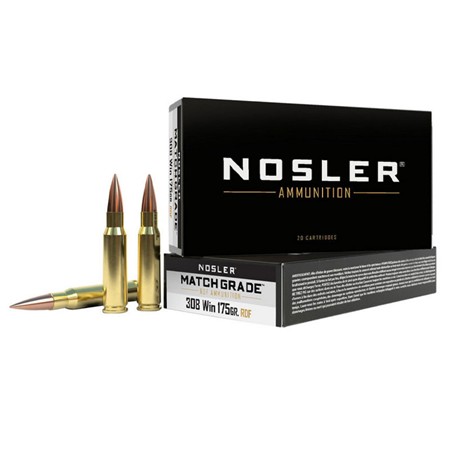 Balle De Chasse Nosler Mga Rdf Hpbt - 110Gr - Calibre 308 Winchester