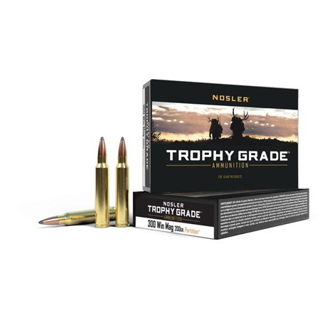 Balle De Chasse Nosler Tga Pt Sp - 200Gr - Calibre 300 Winchester Magnum