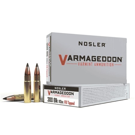 Balle De Chasse Nosler Vga - 100Gr - Calibre 300 Aac Blackout
