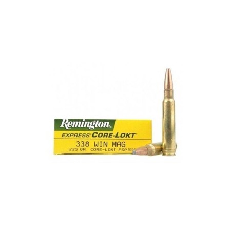 BALLE DE CHASSE REMINGTON - 225GR - CALIBRE 338 WINCHESTER MAGNUM