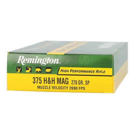 BALLE DE CHASSE REMINGTON - 270GR - CALIBRE 375 HOLLAND & HOLLAND