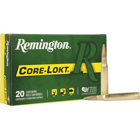 Balle De Chasse Remington Core-Lokt - 140Gr - Calibre 7X64