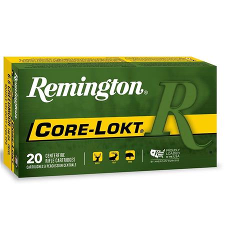 Balle De Chasse Remington Core-Lokt - 50Gr - Calibre 222 Remington