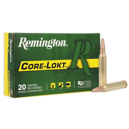 Balle De Chasse Remington Core-Lokt Psp - 150Gr - Calibre 300 Winchester Magnum