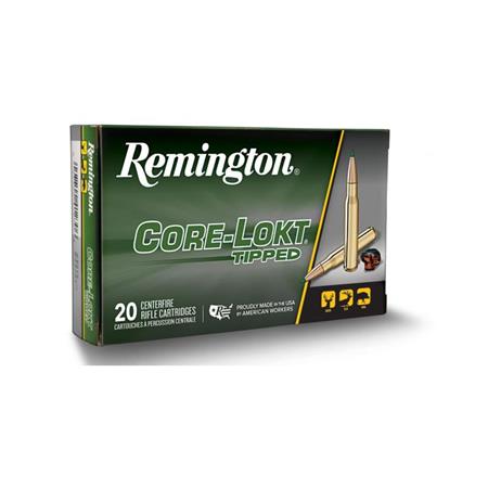 Balle De Chasse Remington Core-Lokt Tipped - 95Gr - Calibre 243 Win