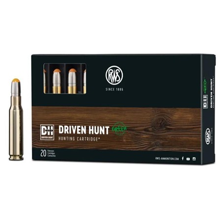 Balle De Chasse Rws Driven Hunt - 165Gr - Calibre 300 Winchester Magnum
