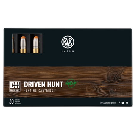 Balle De Chasse Rws Driven Hunt - 165Gr - Calibre 308 Winchester