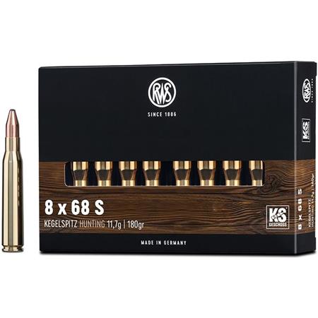 Balle De Chasse Rws Ks - 180Gr - Calibre 8X68 S