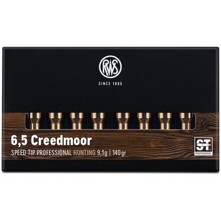 Balle De Chasse Rws S-Tip Pro - 140Gr - Calibre 6.5 Creedmoor