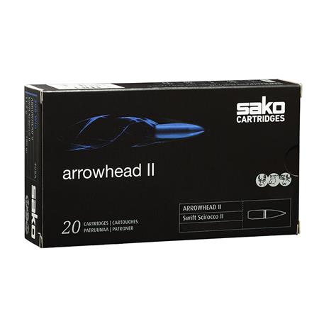 Balle De Chasse Sako Arrowhead Ii - 180Gr - Calibre 300 Wsm