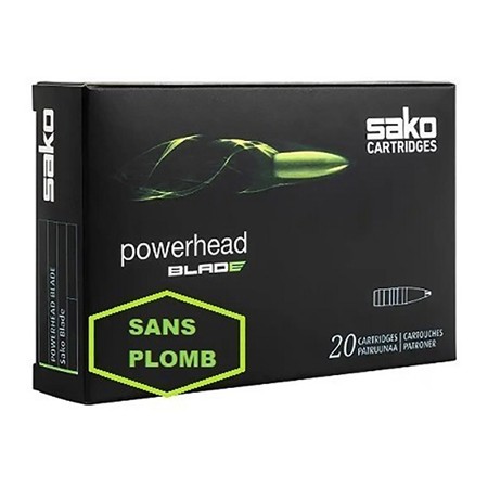Balle De Chasse Sako Powerhead Blade - 80Gr - Calibre 243 Winchester