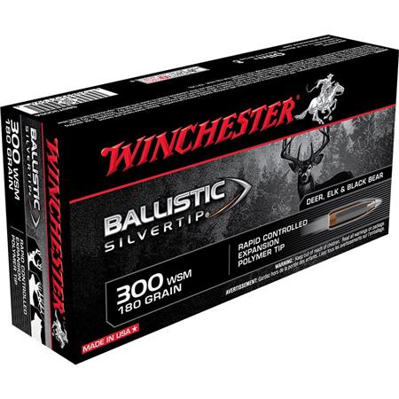 Balle De Chasse Winchester Ballistic Silvertip - 180Gr - Calibre 300 Wsm