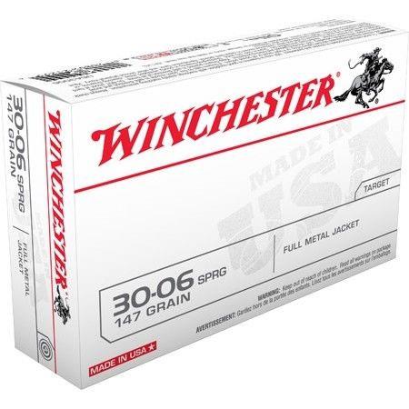 Balle De Chasse Winchester Full Metal Jacket - 147G - 30-06 Sprg
