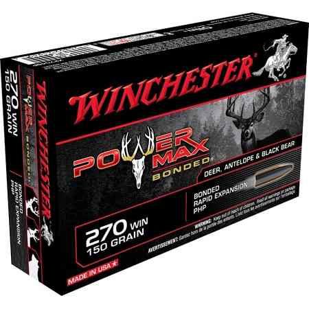 Balle De Chasse Winchester Power Max Bonded - 150Gr - 270 Win