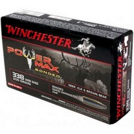 Balle De Chasse Winchester Power Max Bonded - 220Gr - 338 Win Mag