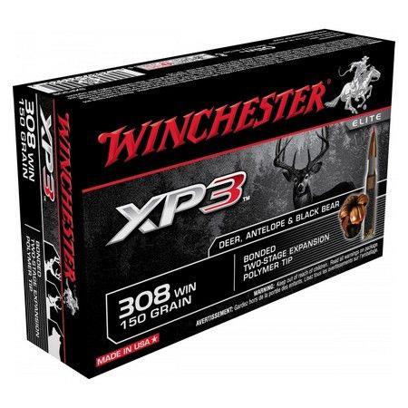 Balle De Chasse Winchester Xp3 - 150Gr - Calibre 308 Win