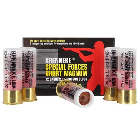 Balle De Fusil Brenneke Special Force Short Magnum - 34G - Calibre 12