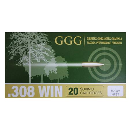 Balles Ggg Hpbt Sierra Matchking - 155Gr - Calibre 308 Winchester