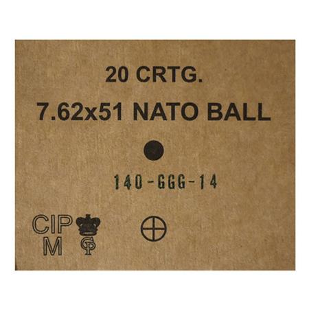 BALLES GGG NATO BALL - 147GR - CALIBRE 308 WINCHESTER