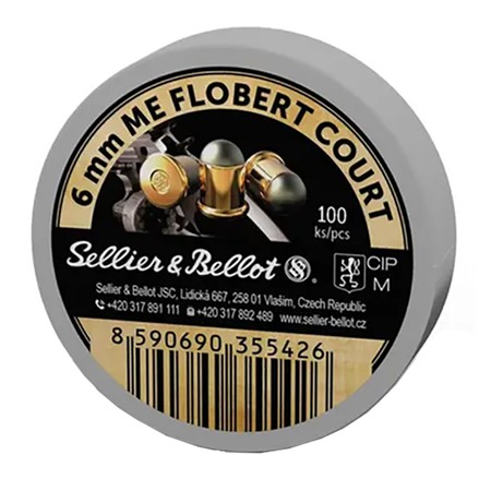 Balles Sellier & Bellot Me Short - 6Mm Flobert