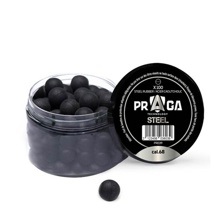 Billes En Caoutchouc Acier Praga - Calibre 68