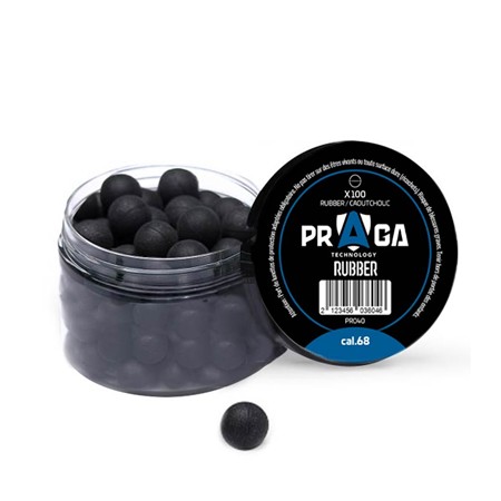 Billes En Caoutchouc Praga - Calibre 68