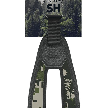 BRETELLES SH - SAUENHAMMER POUR CARABINE - CAMO/LOGO NOIR