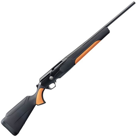 Carabine À Culasse Linéaire Browning Maral 4X Hunter Crosse Synthétique Noir/Orange