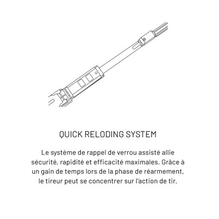 CARABINE À CULASSE LINÉAIRE BROWNING MARAL 4X ULTIMATE CROSSE PISTOLET GRADE 3