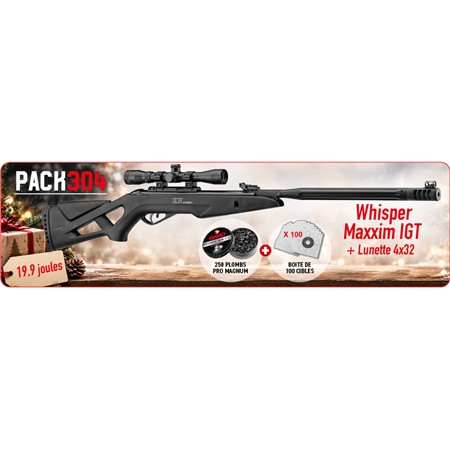 CARABINE A PLOMB GAMO WHISPER MAXXIM IGT NOËL 2026