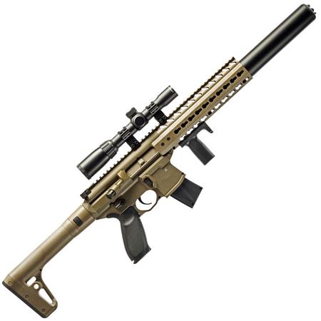 CARABINE À PLOMB SIG SAUER MCX CO2 + LUNETTE 1-4X24WR