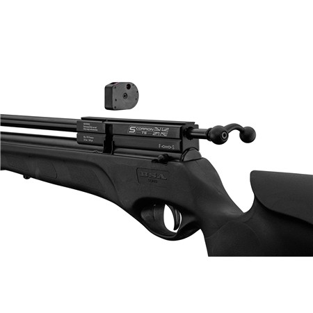 CARABINE PCP BSA SCORPION + 3-9X40 + BIPIED + POMPE + FOURREAU