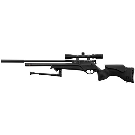 CARABINE PCP BSA SCORPION + 3-9X40 + BIPIED + POMPE + FOURREAU