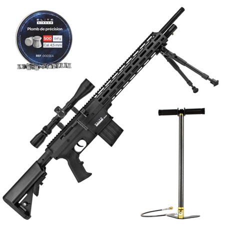 Carabine Pcp Elite Airguns Vector - 4.5Mm