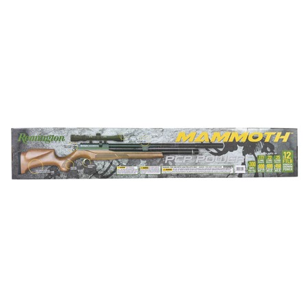 CARABINE PCP REMINGTON MAMMOTH PCP + LUNETTE 3-9X40