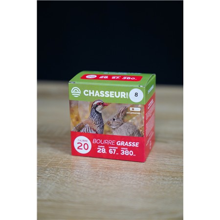 CARTOUCHE DE CHASSE BG - 28G - CALIBRE 20