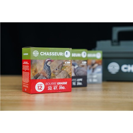 CARTOUCHE DE CHASSE BG - 32G - CALIBRE 12