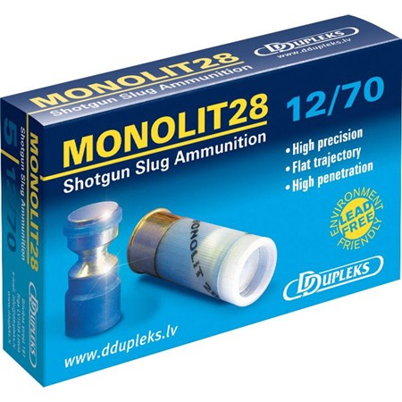 Cartouche De Chasse Ddupleks Monolit 28 - Calibre 12