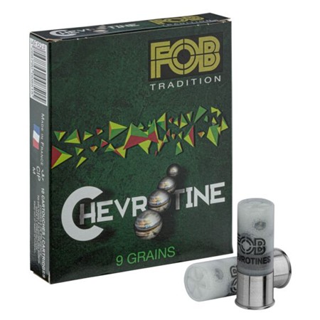 Cartouche De Chasse Fob Chevrotine - Calibre 12