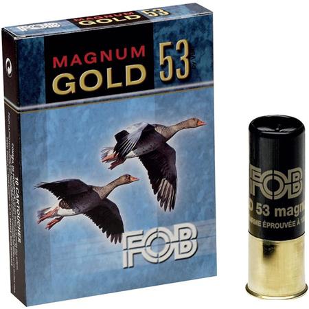 Cartouche De Chasse Fob Gold 53 Magnum - 53G - Calibre 12