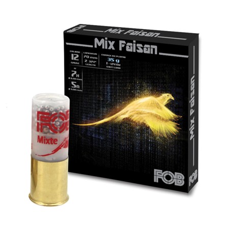 Cartouche De Chasse Fob Mixte Faisan - Calibre 12 - 35G