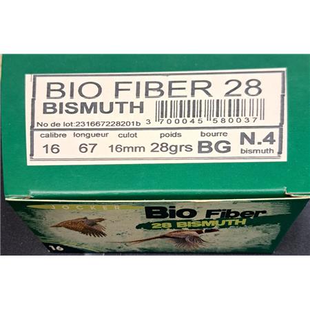 Cartouche De Chasse Jocker Bio Fiber 28 Bismuth - 28G - Calibre 16 - N°4