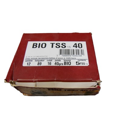 Cartouche De Chasse Jocker Bio Tss 40 Hp - 40G - Calibre 12 - N°5