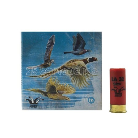 Cartouche De Chasse Jocker Bourre Grasse Subso - 32G - Calibre 12