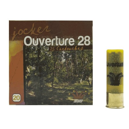 Cartouche De Chasse Jocker Ouverture 28 - Calibre 20