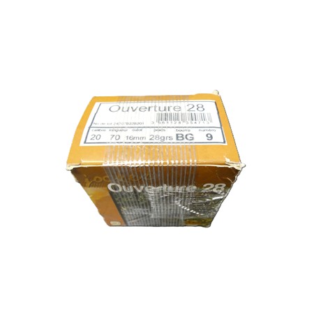 Cartouche De Chasse Jocker Ouverture 28 - Calibre 20 - Plomb N°9
