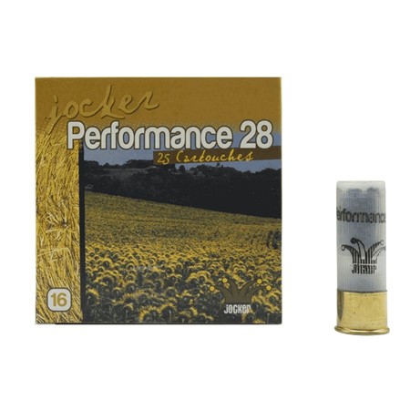 Cartouche De Chasse Jocker Performance 28 - Calibre 16