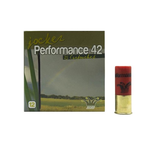 Cartouche De Chasse Jocker Performance - 42G - Calibre 12