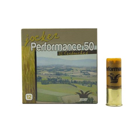 Cartouche De Chasse Jocker Performance - 50G - Calibre 12