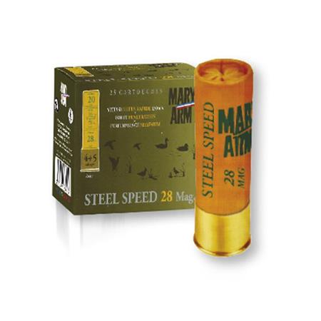 Cartouche De Chasse Mary Arm Steel Speed 28 Mag - 28G - Calibre 20